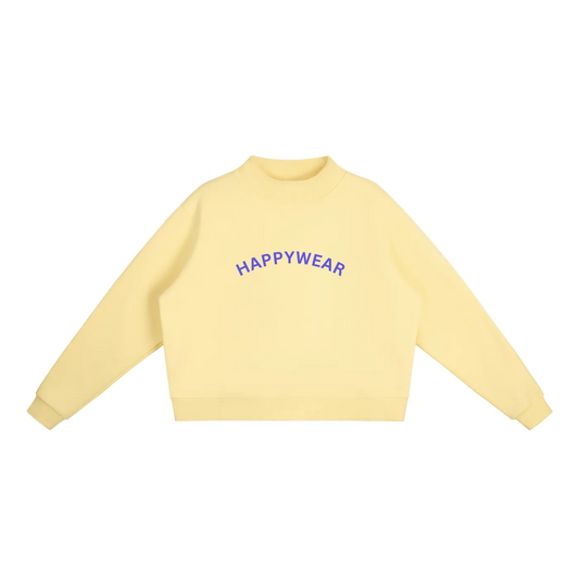 Happiest You Essential Fleece Mock-Neck Sweatshirt