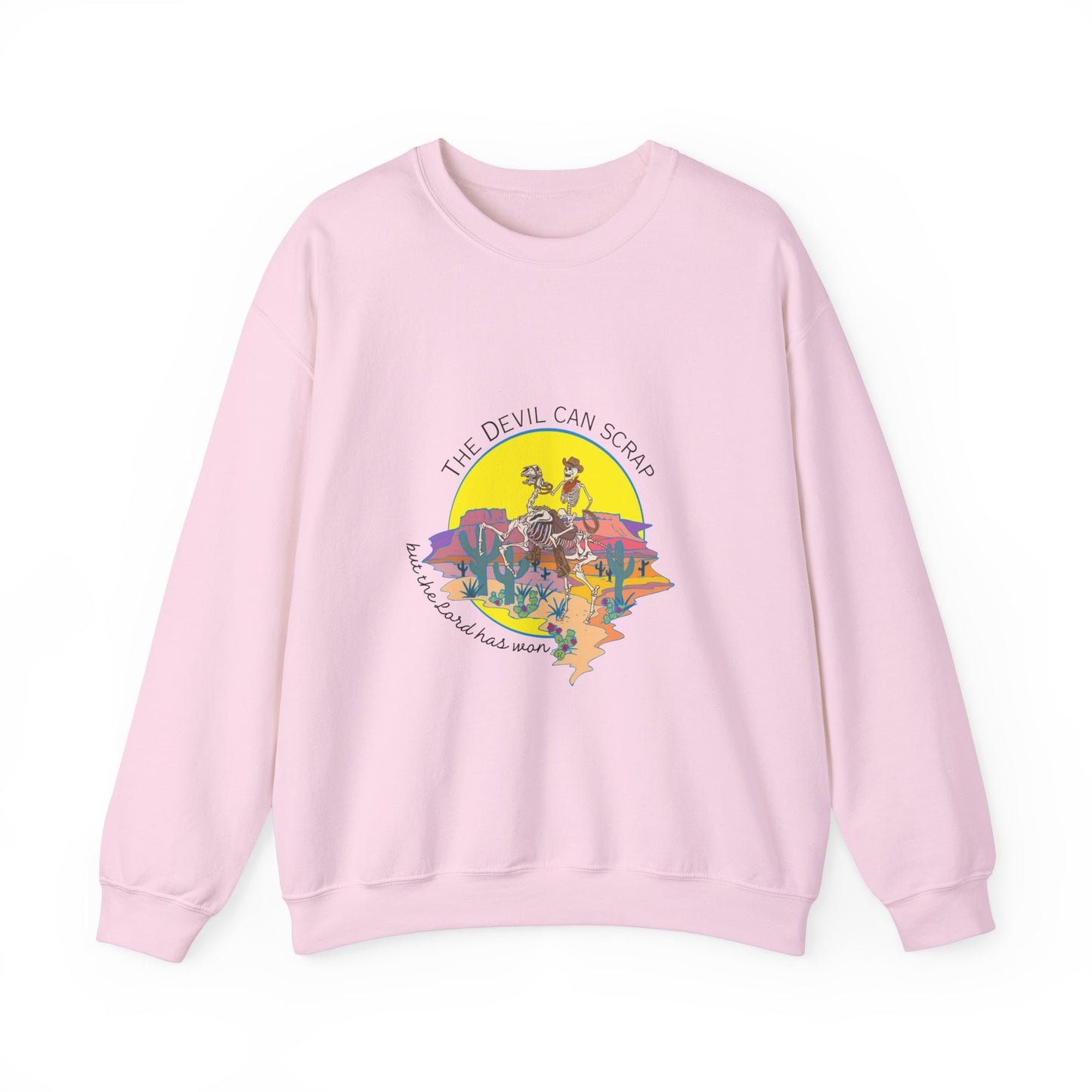 The Lord Has Won Crewneck Sweatshirt