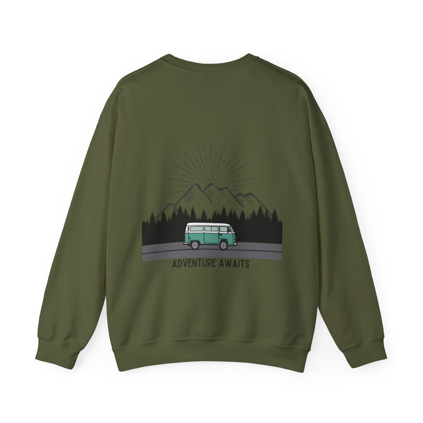 Adventure Awaits Crewneck Sweatshirt