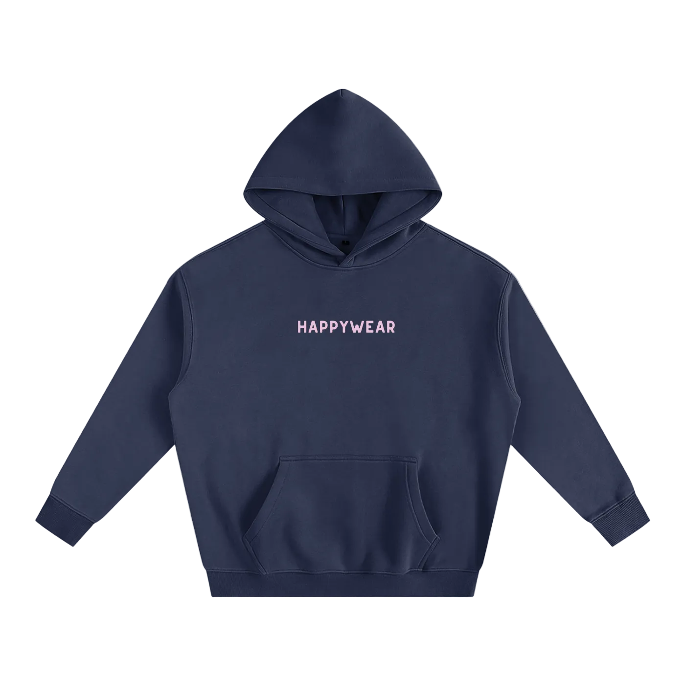 Happy Go Lucky Oversize Fleeced Hoodie