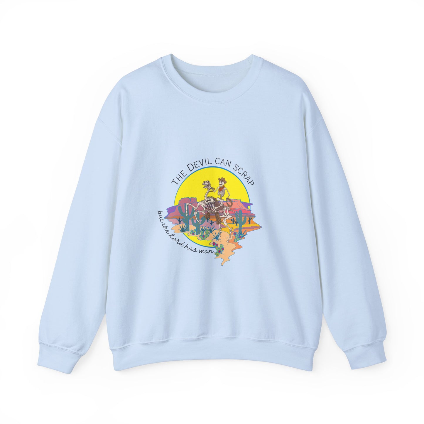 The Lord Has Won Crewneck Sweatshirt