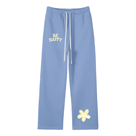 Be Happy Straight Leg Sweatpants