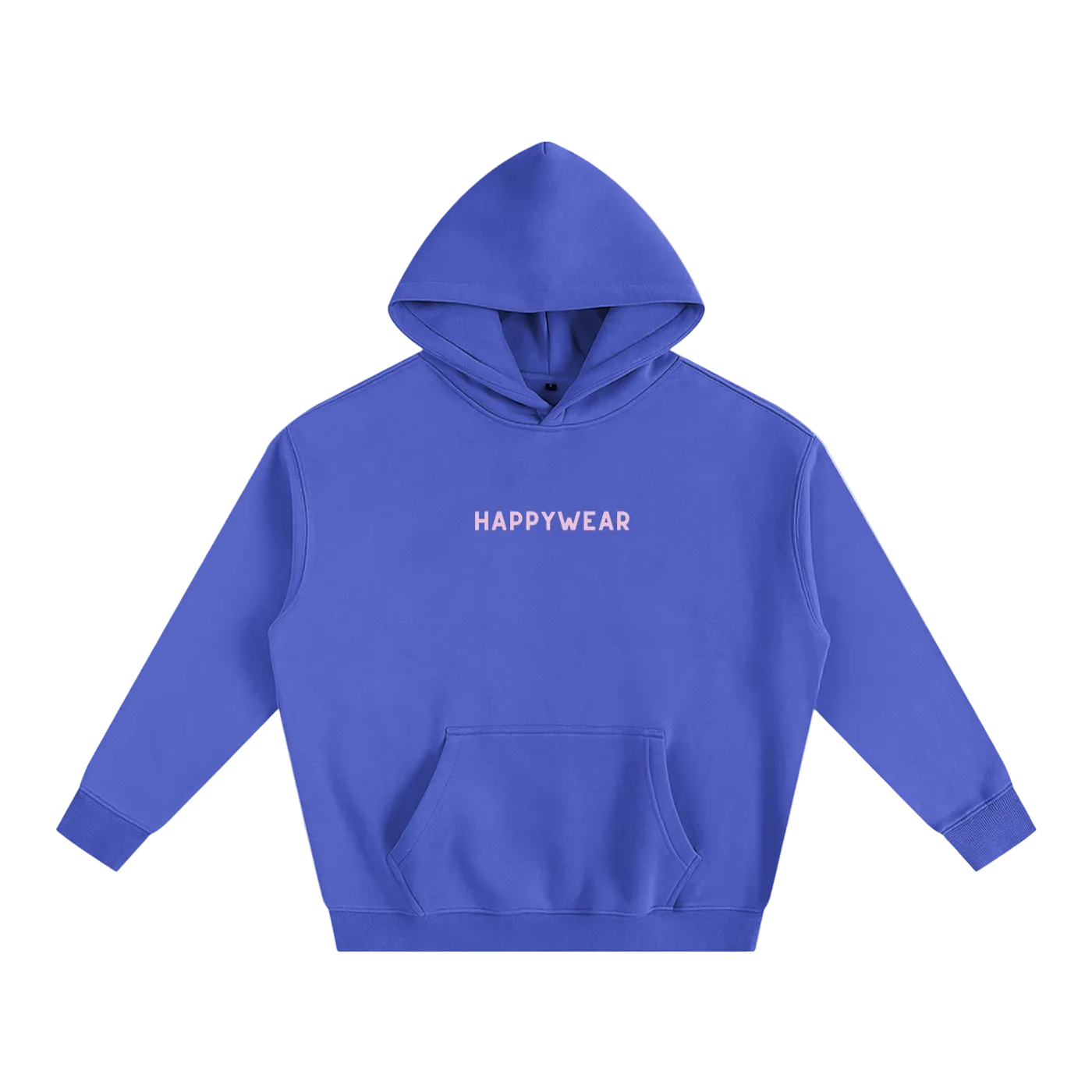 Happy Go Lucky Oversize Fleeced Hoodie