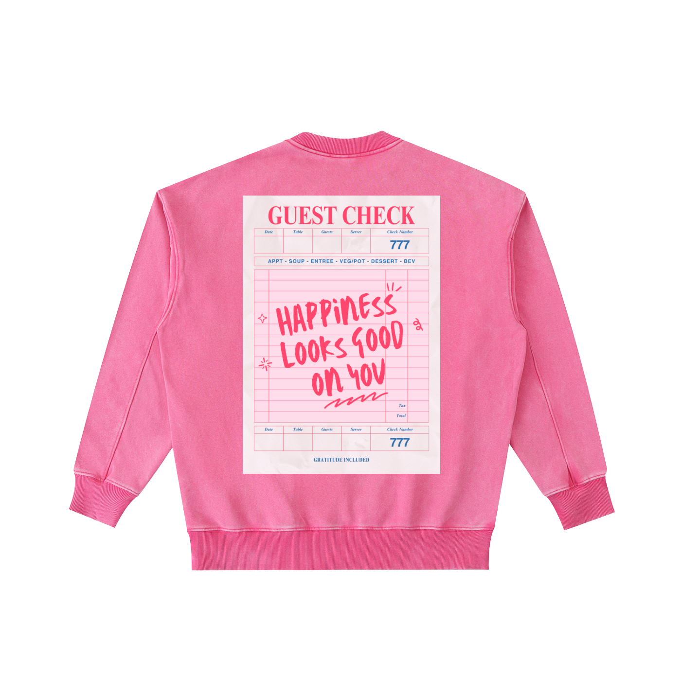 Happiness Looks Good on You Heavyweight Crewneck