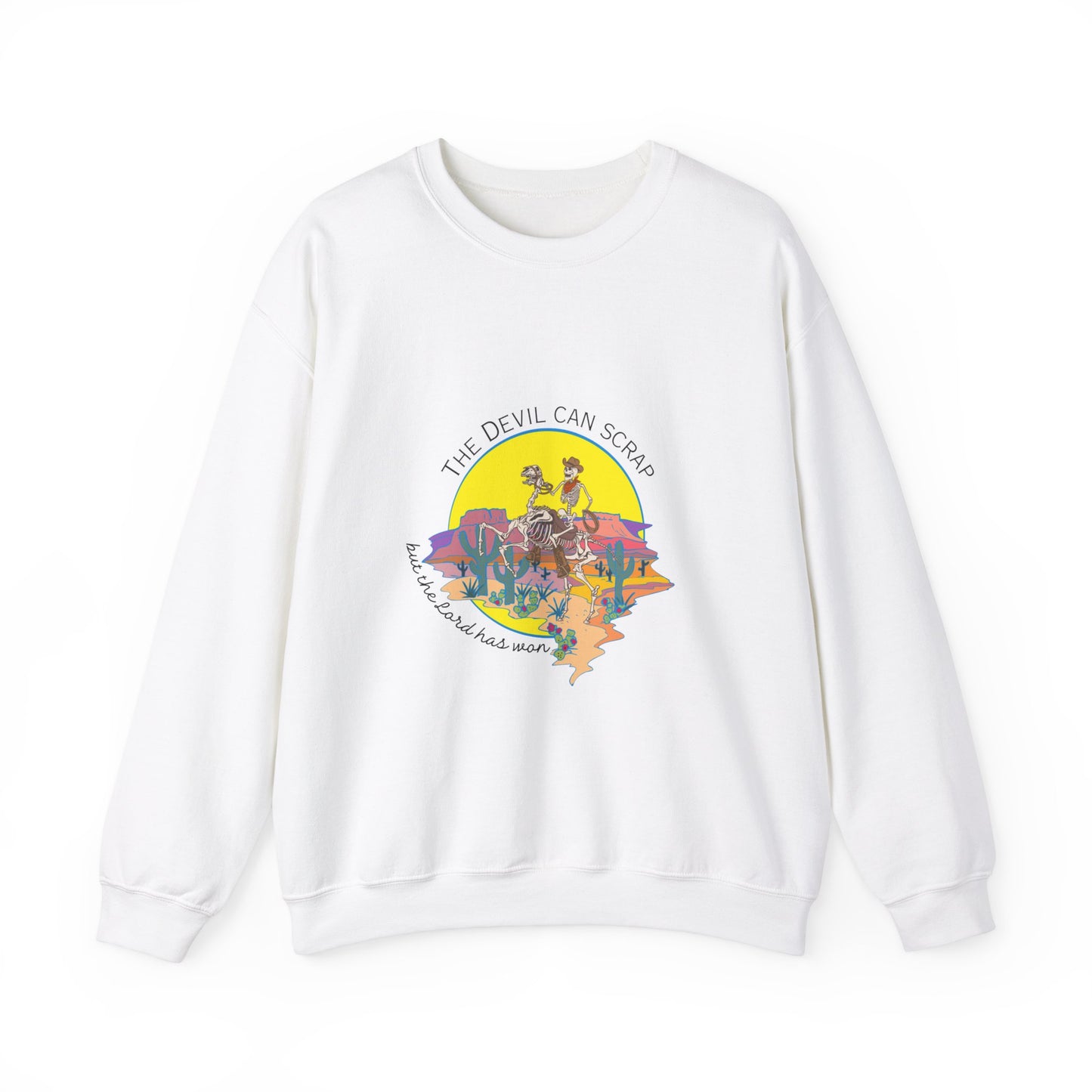 The Lord Has Won Crewneck Sweatshirt