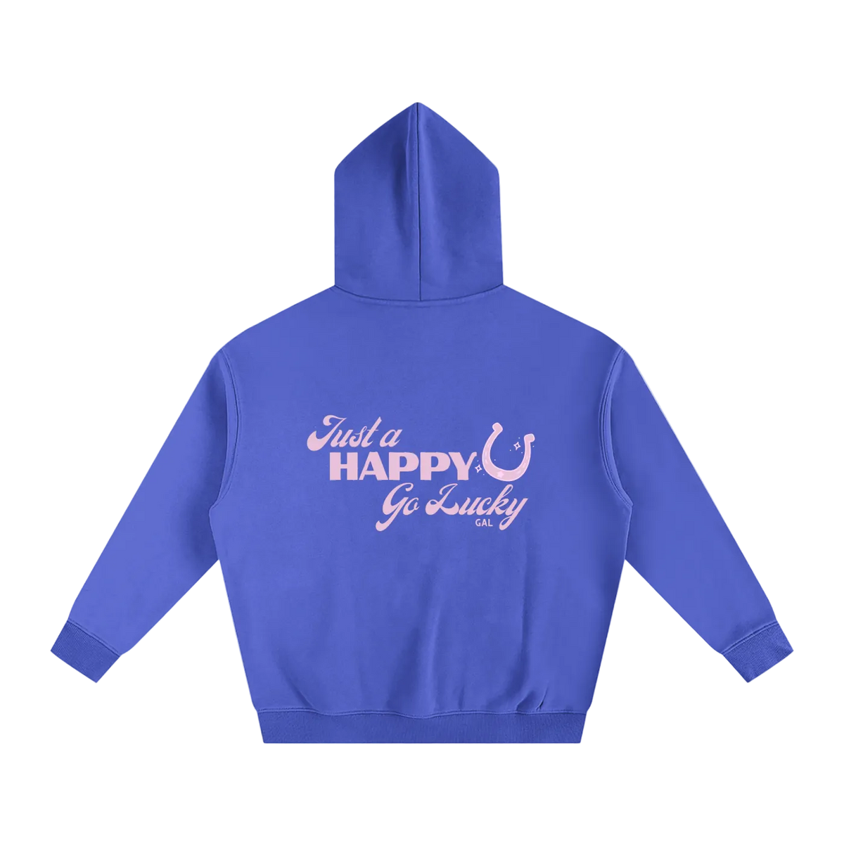 Happy Go Lucky Oversize Fleeced Hoodie – Happywear