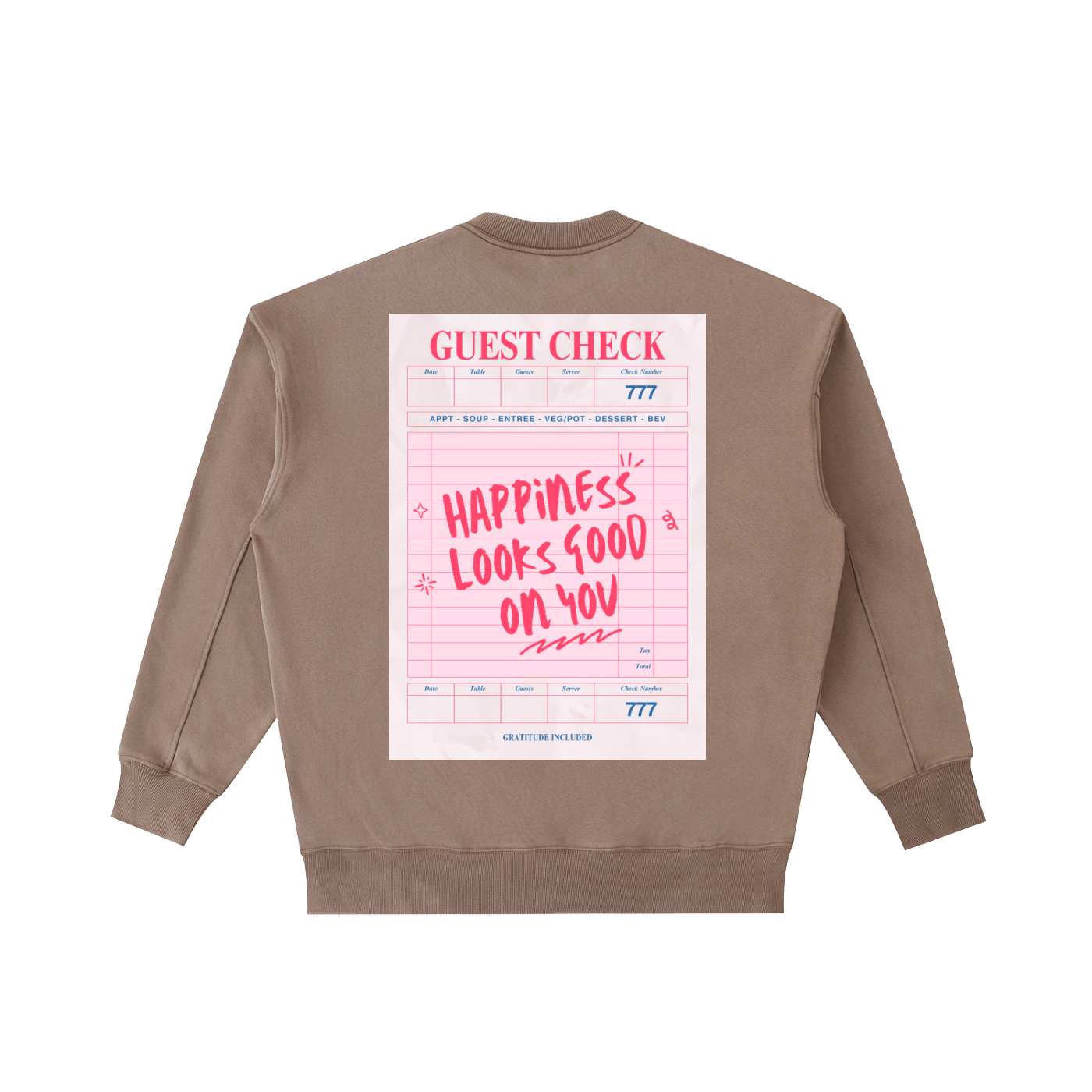 Happiness Looks Good on You Heavyweight Crewneck