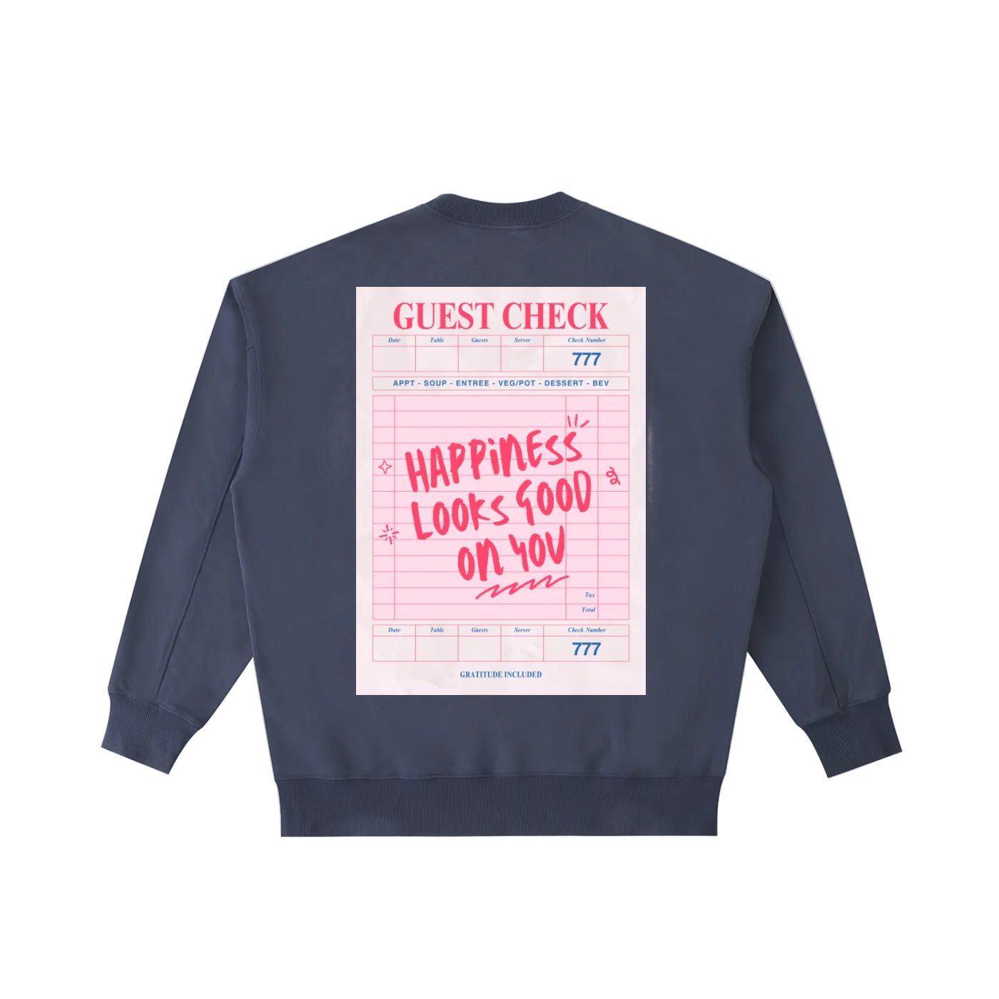 Happiness Looks Good on You Heavyweight Crewneck