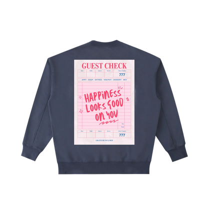 Happiness Looks Good on You Heavyweight Crewneck